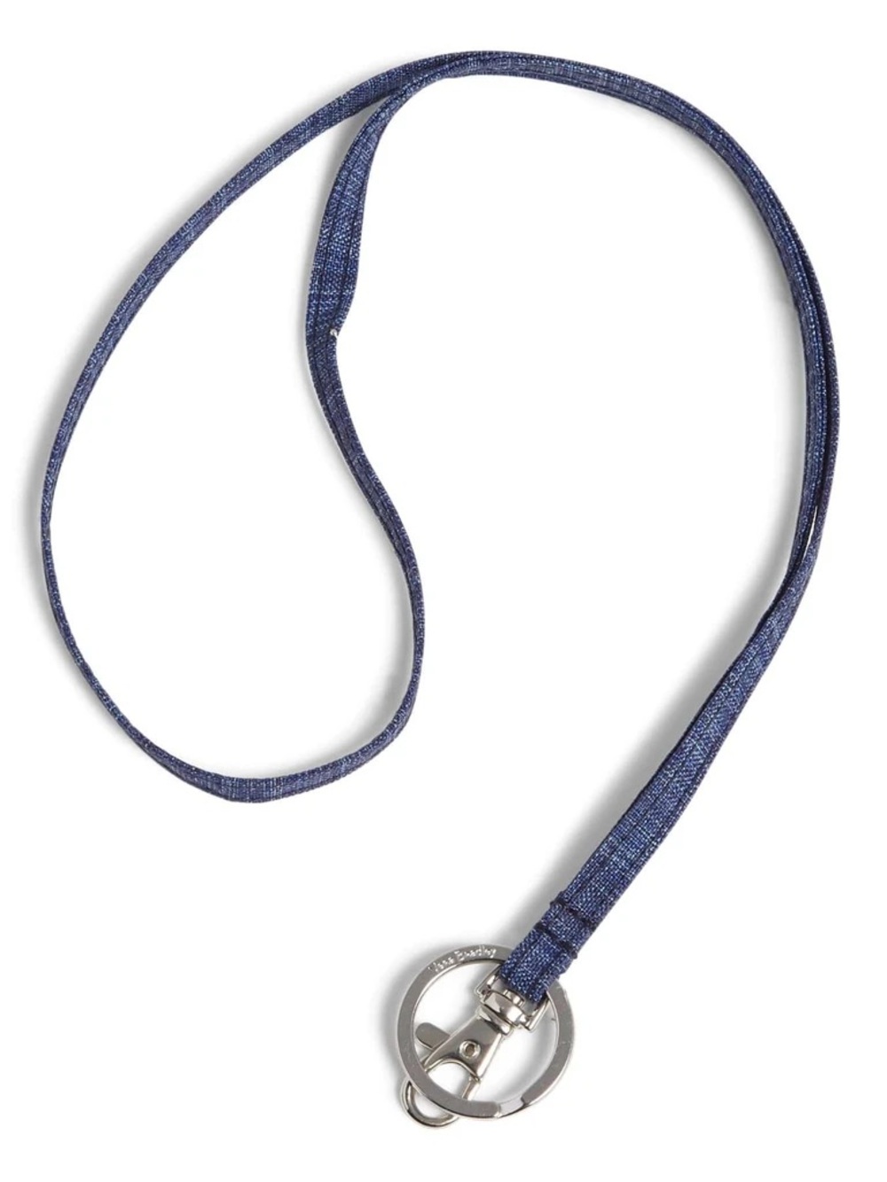 Vera Bradley Classic Lanyard Dark Blue Heather NEW